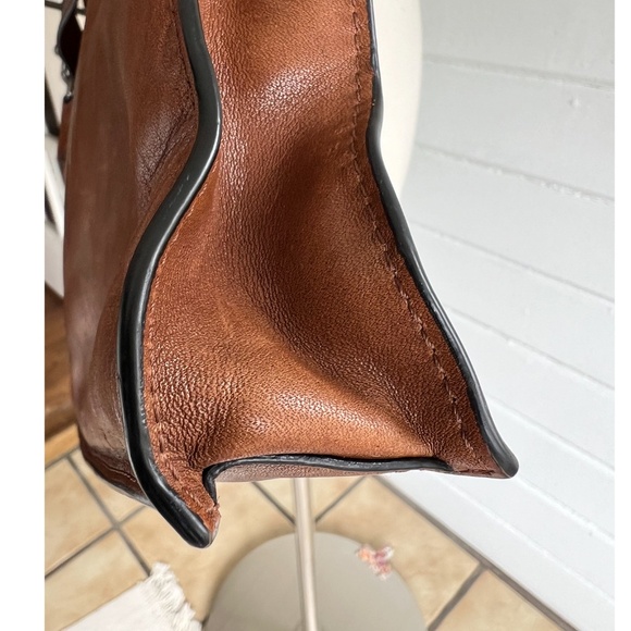 COACH Manhattan Convertible Slim Messenger Bag in Brown - Picture 8 of 16